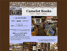 Tablet Screenshot of camelot-books.com